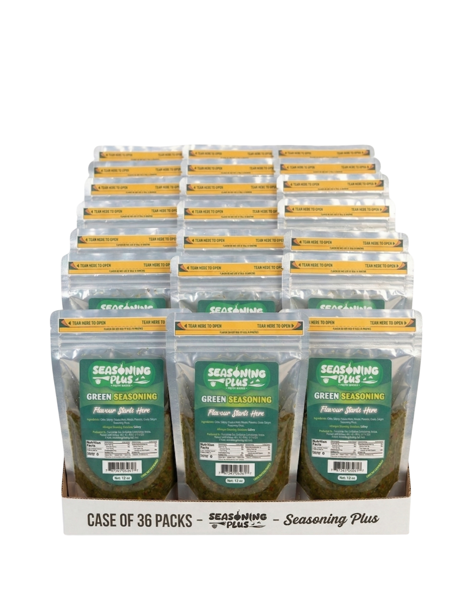 Seasoning Plus green seasoning case of 36